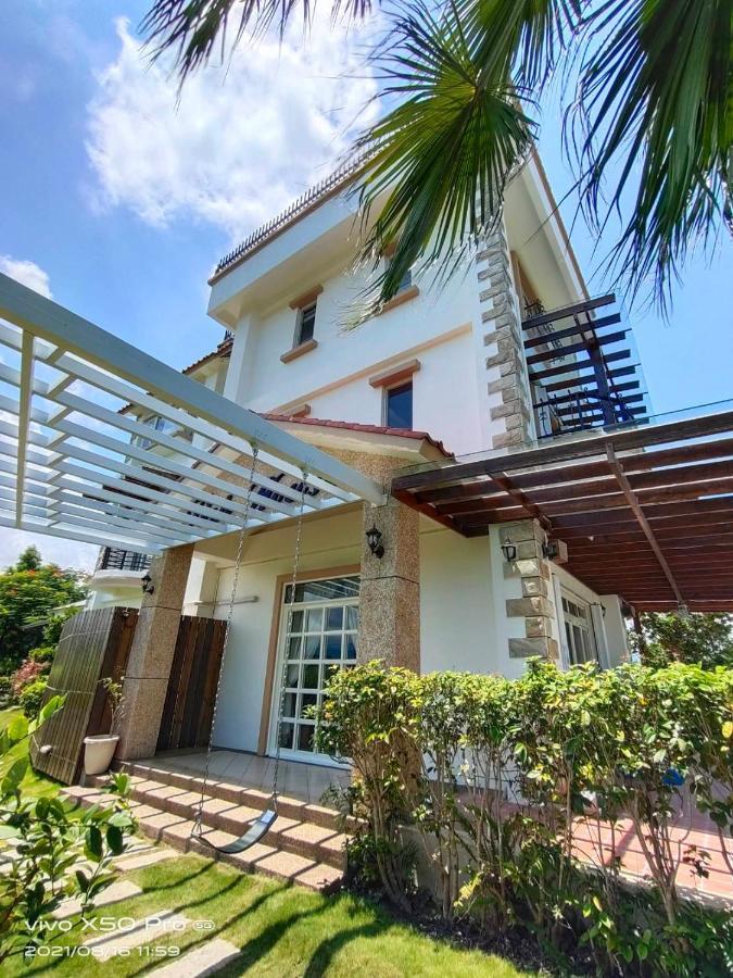 Apartamento Fish House 宜蘭獨棟別墅 戲水池 生態diy 安農溪自行車 Dongshan  Exterior foto