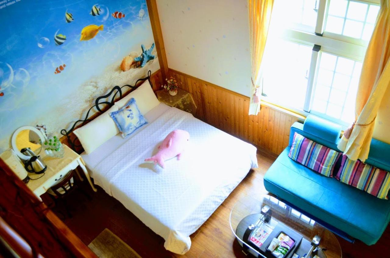 Apartamento Fish House 宜蘭獨棟別墅 戲水池 生態diy 安農溪自行車 Dongshan  Exterior foto