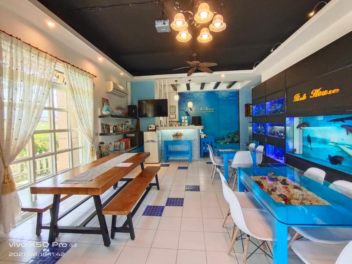 Apartamento Fish House 宜蘭獨棟別墅 戲水池 生態diy 安農溪自行車 Dongshan  Exterior foto