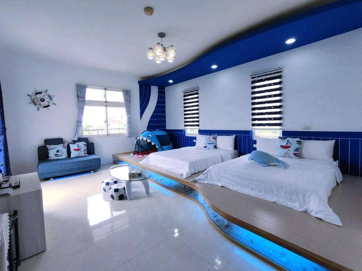 Apartamento Fish House 宜蘭獨棟別墅 戲水池 生態diy 安農溪自行車 Dongshan  Exterior foto