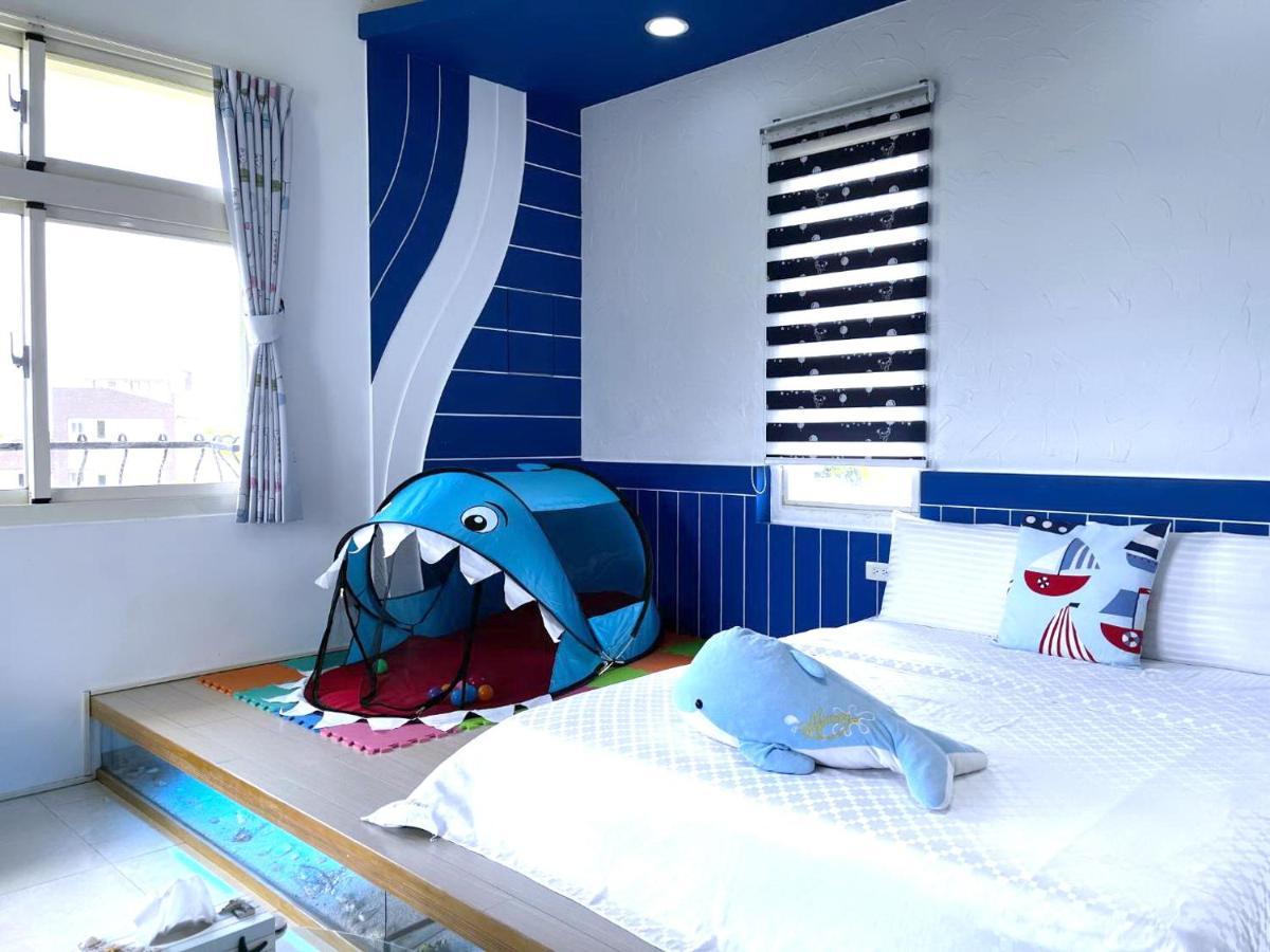 Apartamento Fish House 宜蘭獨棟別墅 戲水池 生態diy 安農溪自行車 Dongshan  Exterior foto