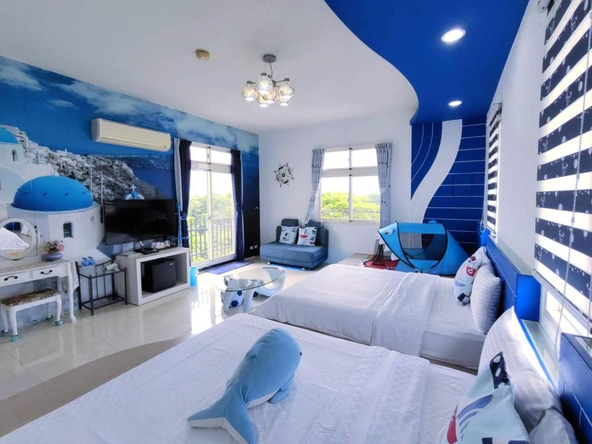 Apartamento Fish House 宜蘭獨棟別墅 戲水池 生態diy 安農溪自行車 Dongshan  Exterior foto